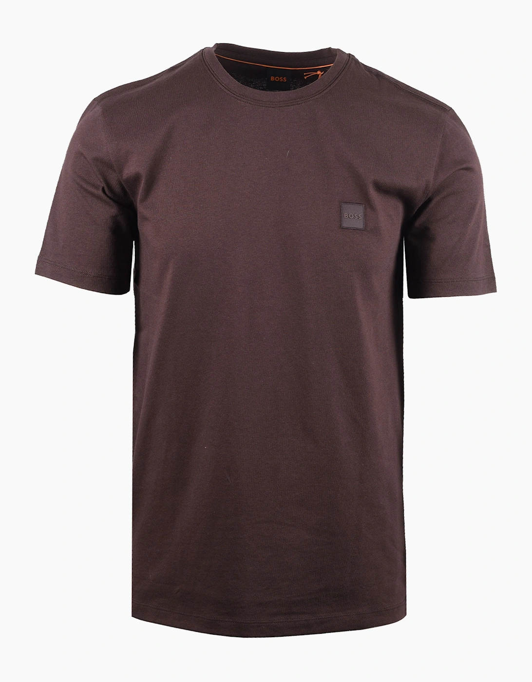 BOSS ORANGE TALES T-SHIRT DARK BROWN
