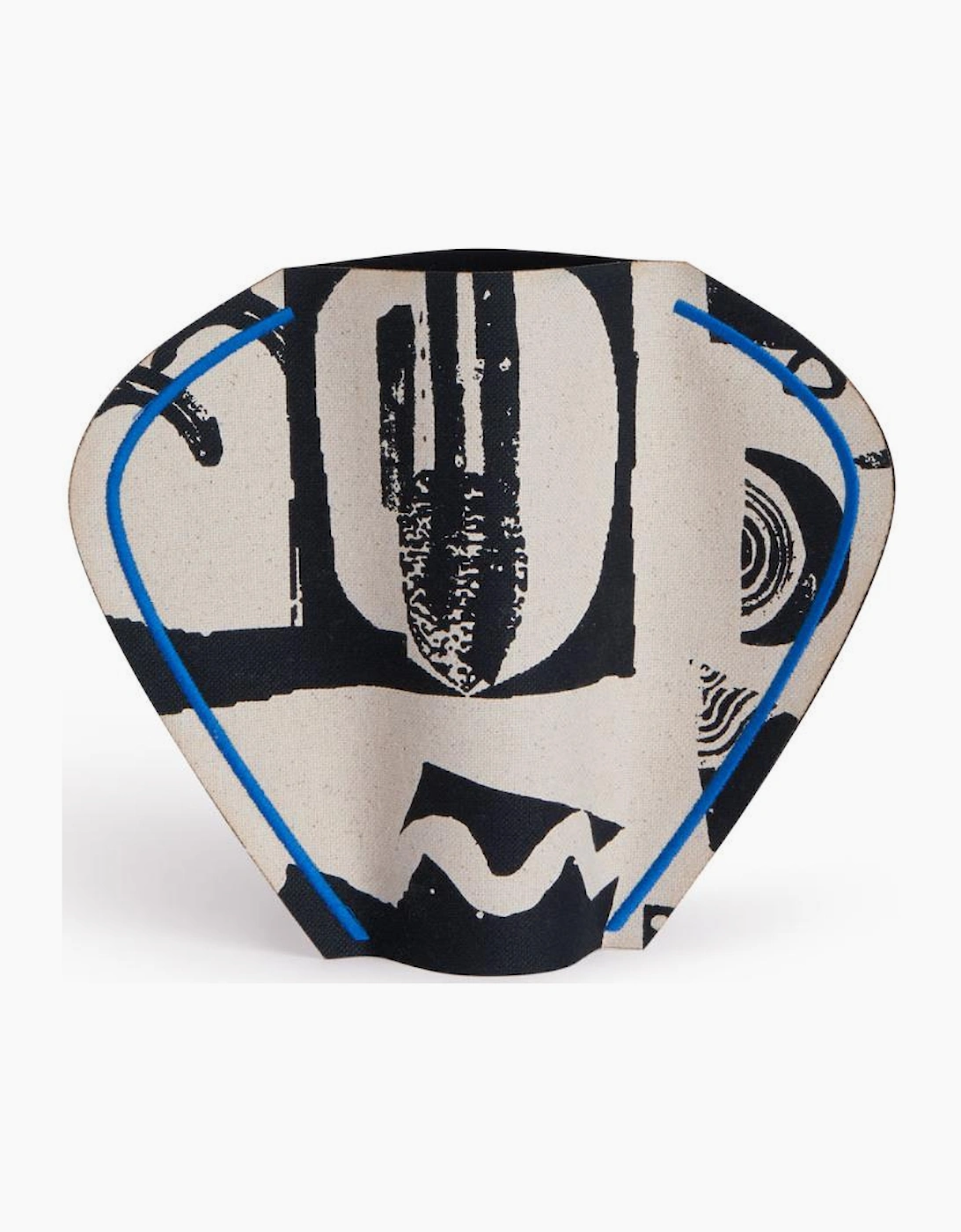 M2P Milos Cup Vase Black Blue