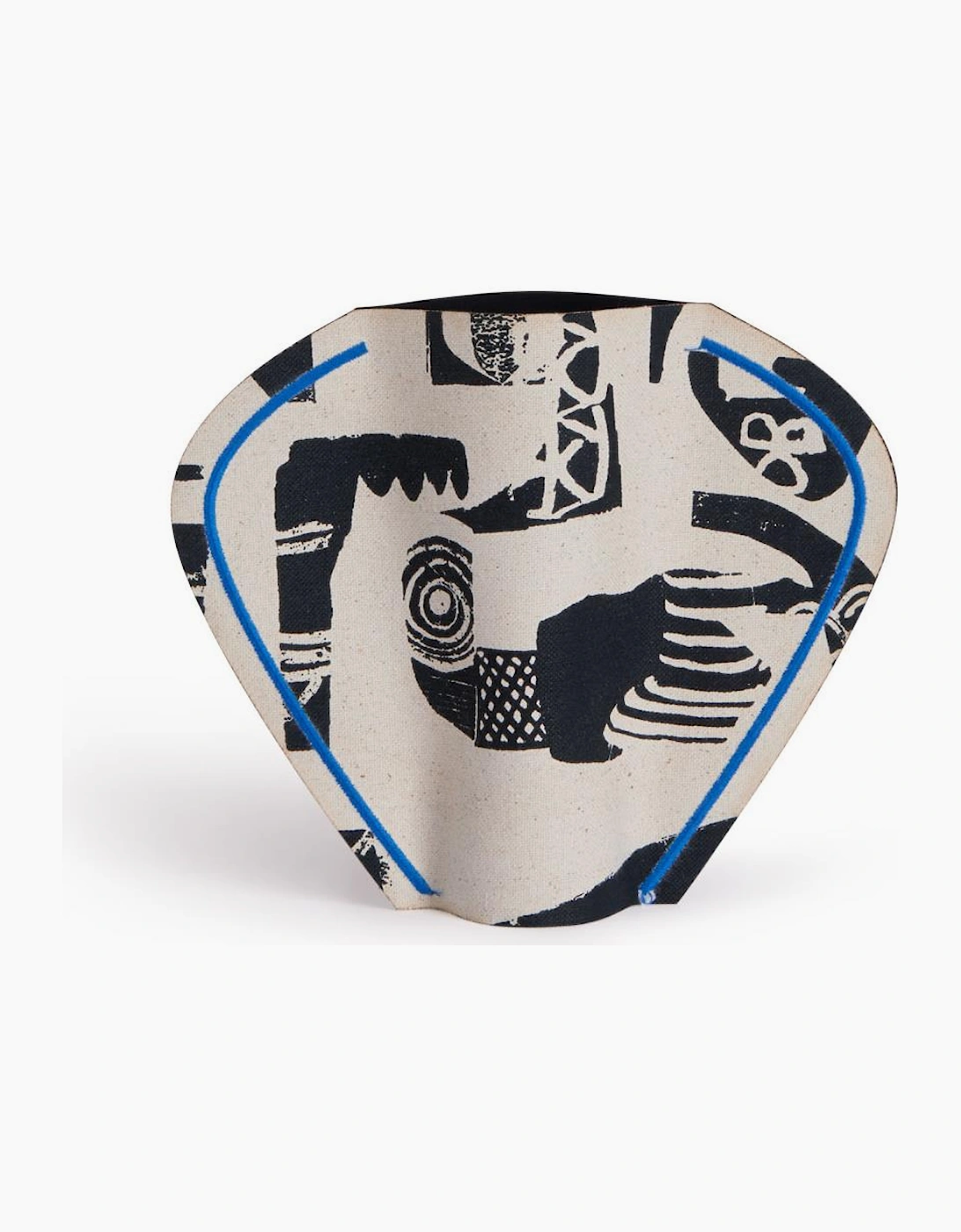 M2P Milos Cup Vase Black Blue