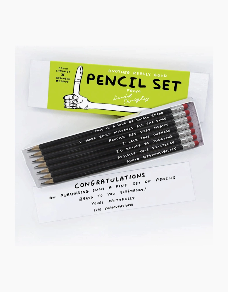 David Shrigley Pencil Box - 7 Designs (Set 2)