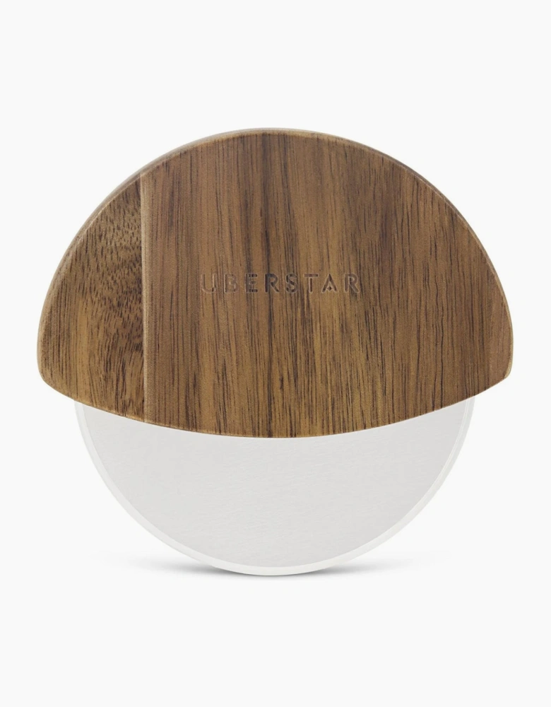 Uberstar Acacia Pizza Wheel Cutter Natural