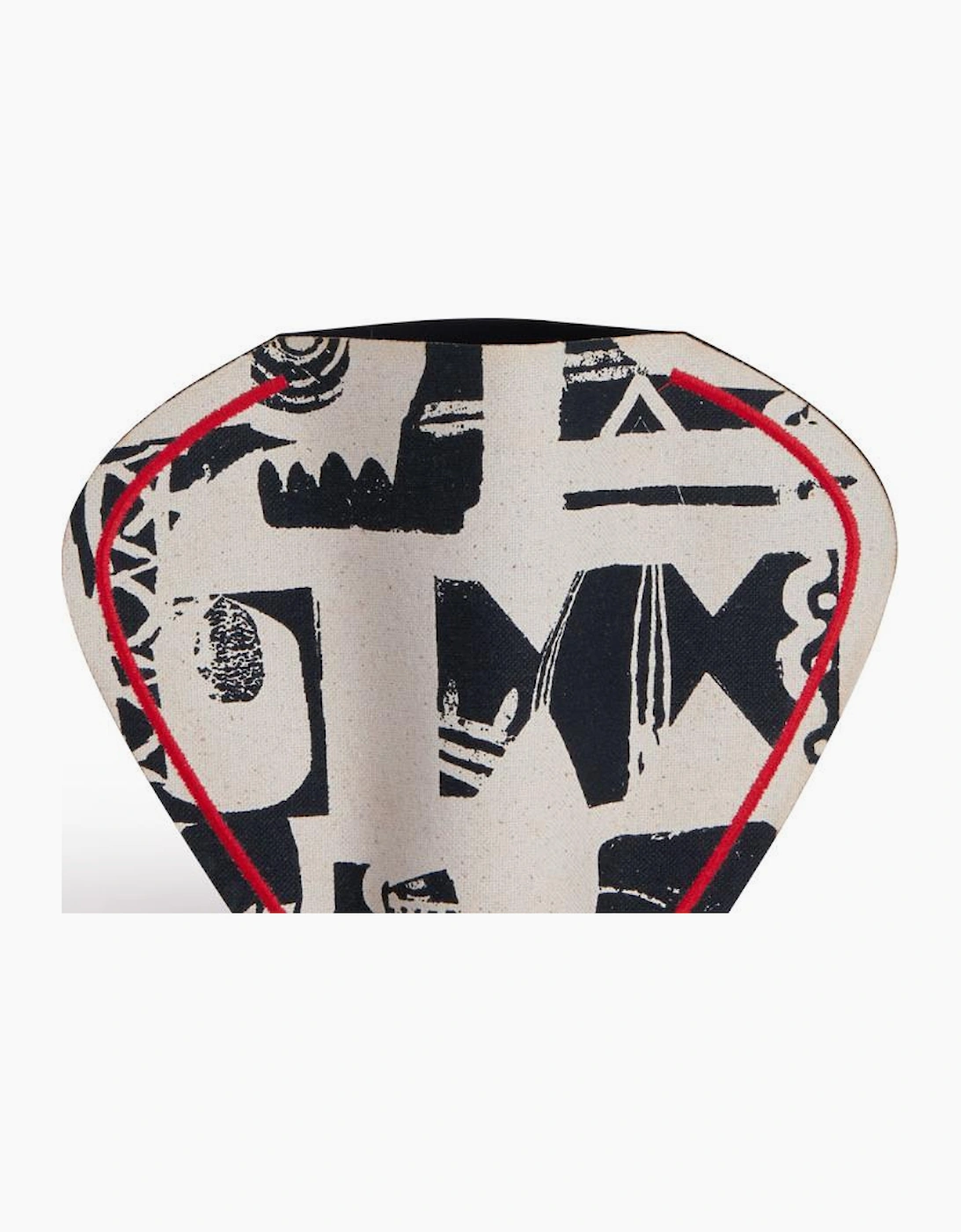 M2P Milos Cup Vase Black Red