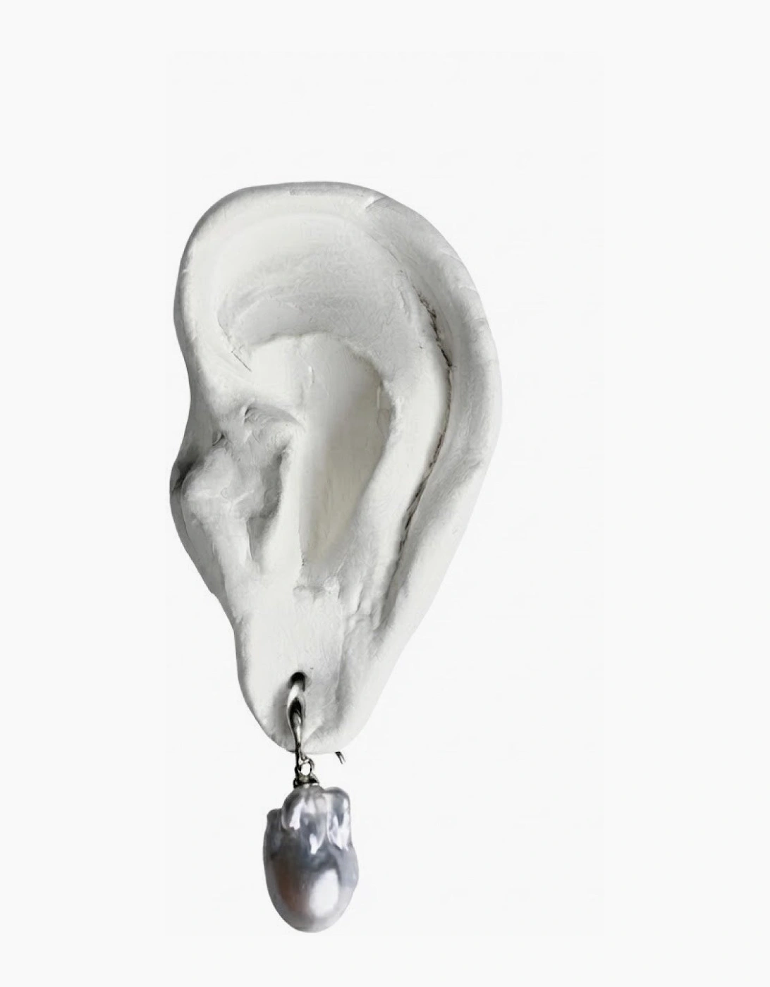 Irregular Freshwater Pearl Drop Earrings