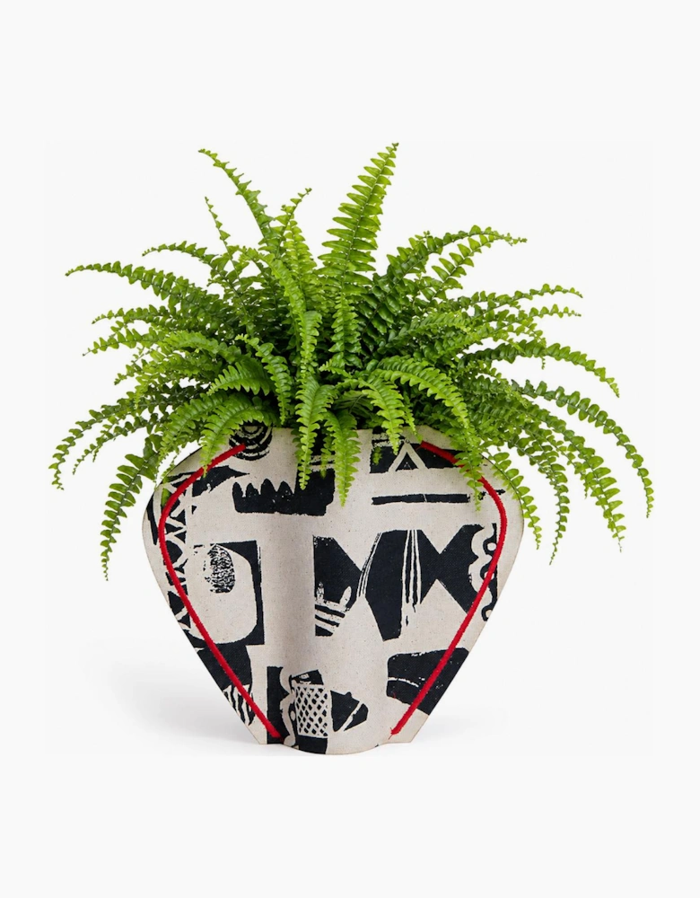 M2P Milos Cup Vase Black Red