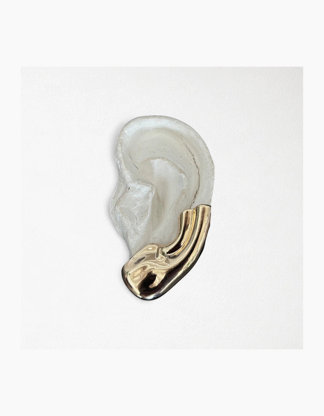 Gold Ear Cuff Earring One piece