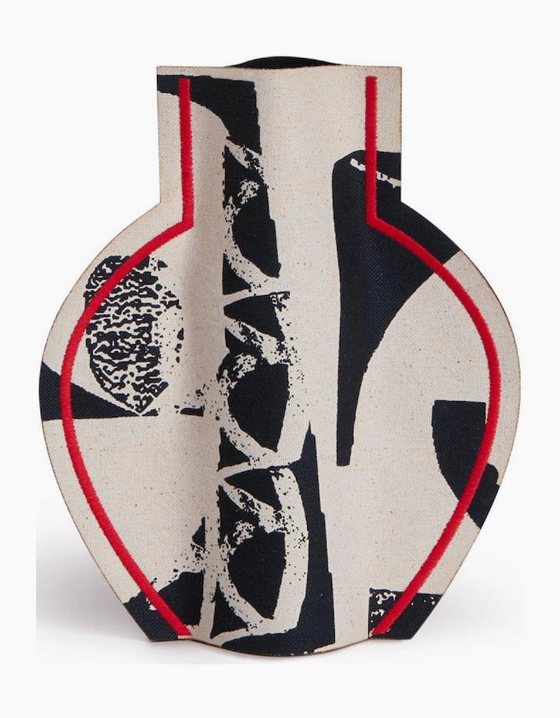 M2P Milos Jug Vase Black Red