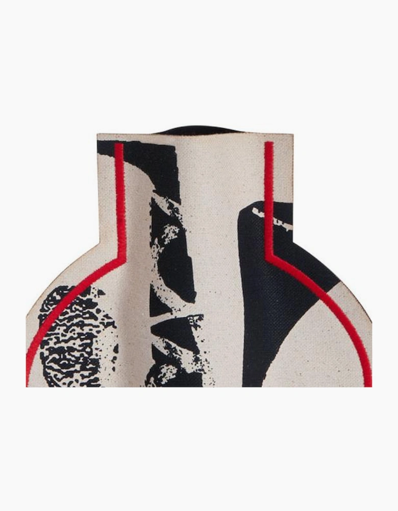 M2P Milos Jug Vase Black Red