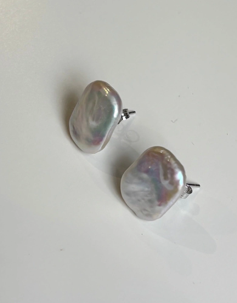 Freshwater Pearl Stud Earrings
