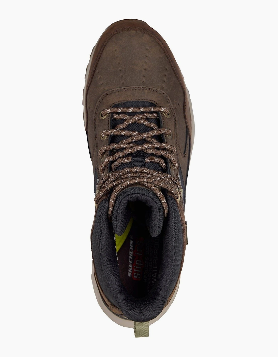 Skechers Slade Ultra Turner Leather Men's Cocoa Ankle Boots