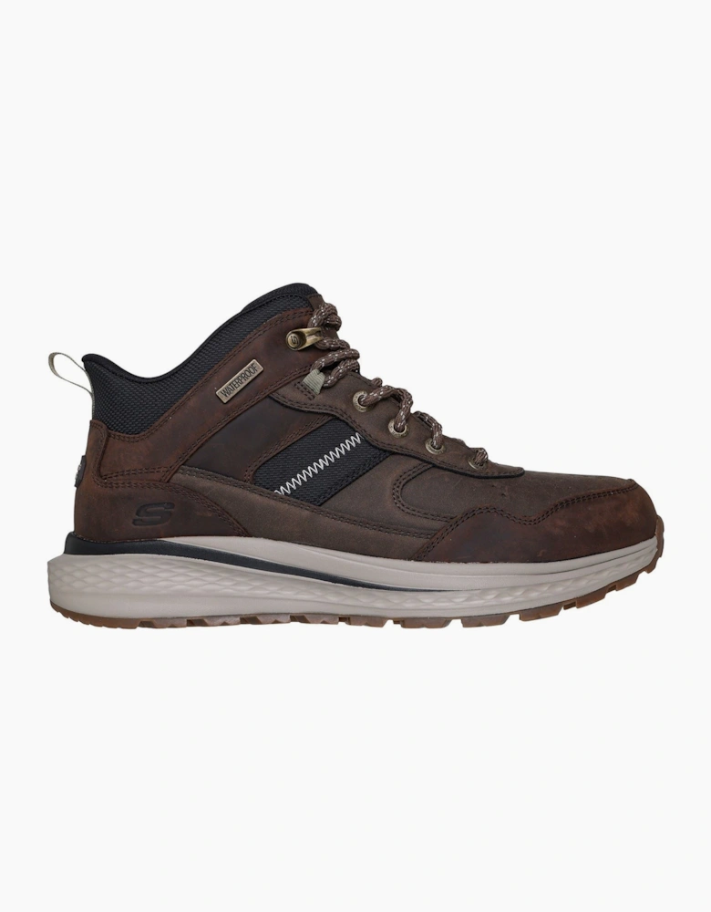 Skechers Slade Ultra Turner Leather Men's Cocoa Ankle Boots