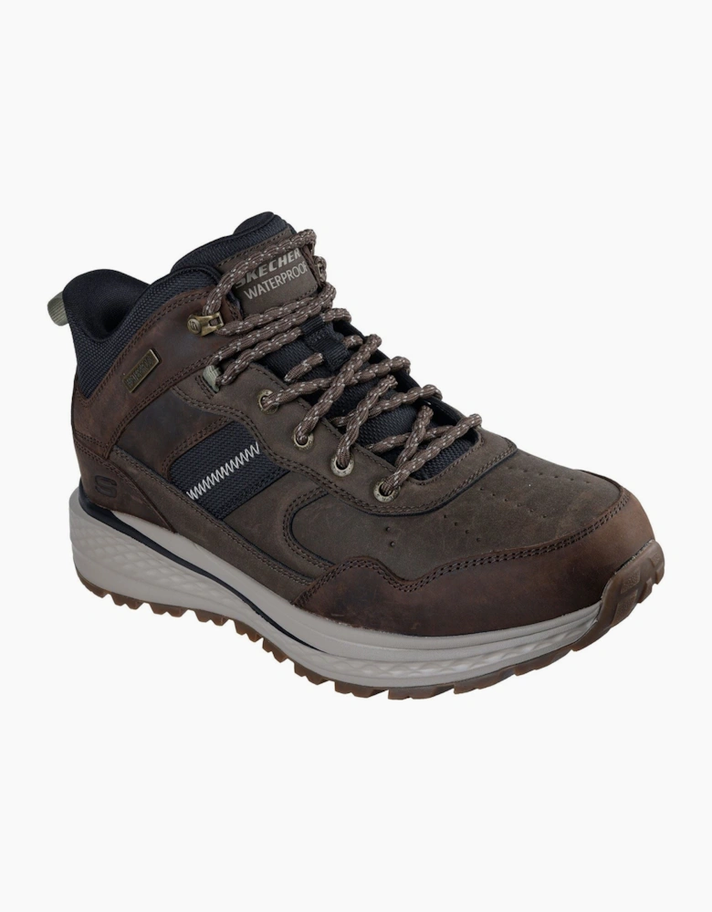 Skechers Slade Ultra Turner Leather Men's Cocoa Ankle Boots