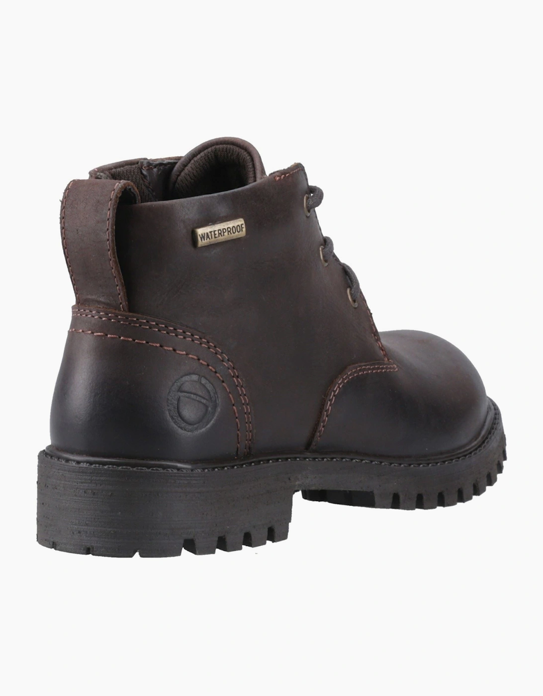 Cotswold Filkins Leather Boy's Brown Boots