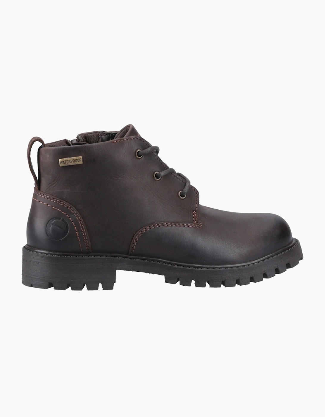 Cotswold Filkins Leather Boy's Brown Boots