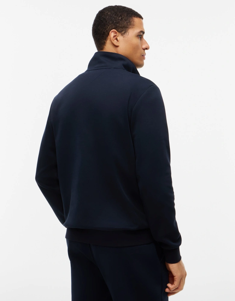 Tommy Hilfiger Essential Intechno Mens Half Zip Sweatshirt - Desert Sky