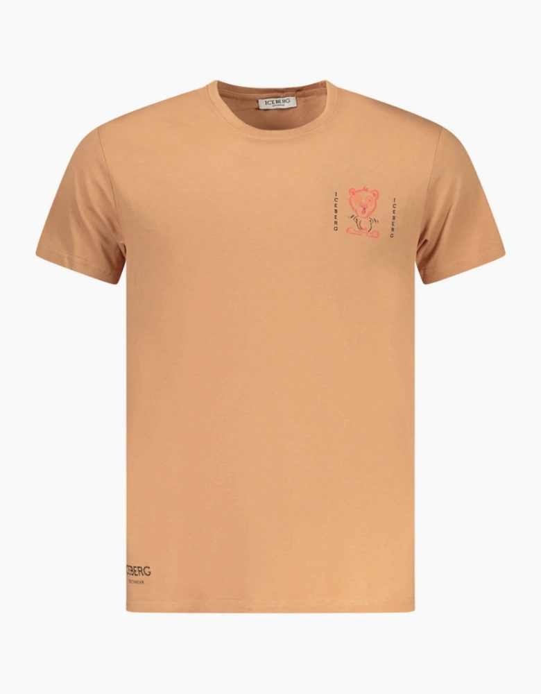 Iceberg Bear Logo Indian T-Shirt