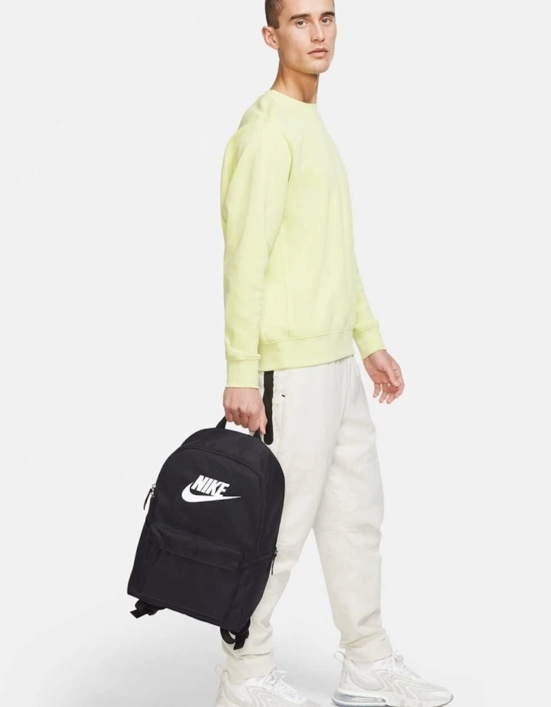 NIKE Unisex Heritage Backpack - 2.0 Bag Black