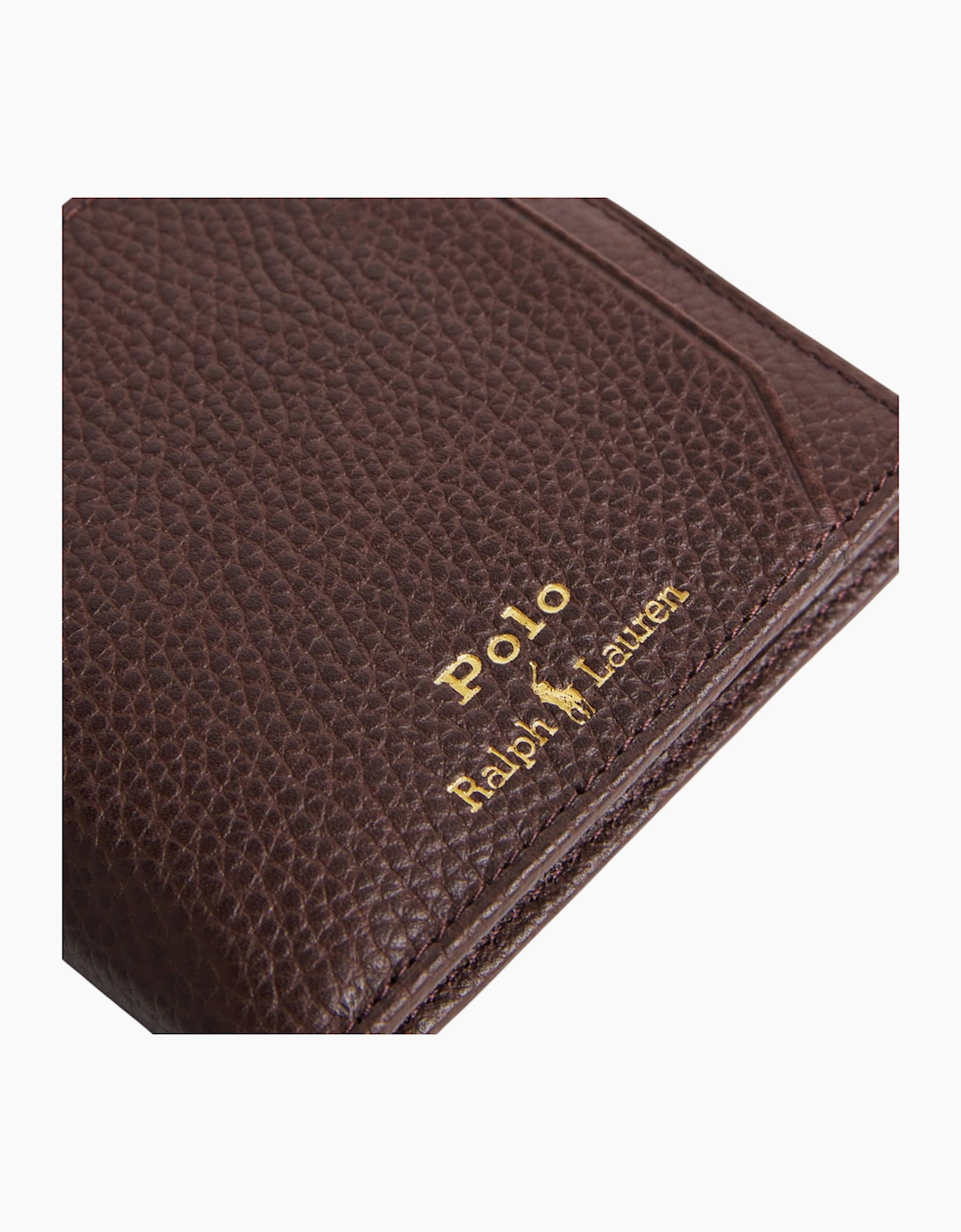 Ralph Lauren Mens Genuine Leather Wallet Billfold Credit Card Holder