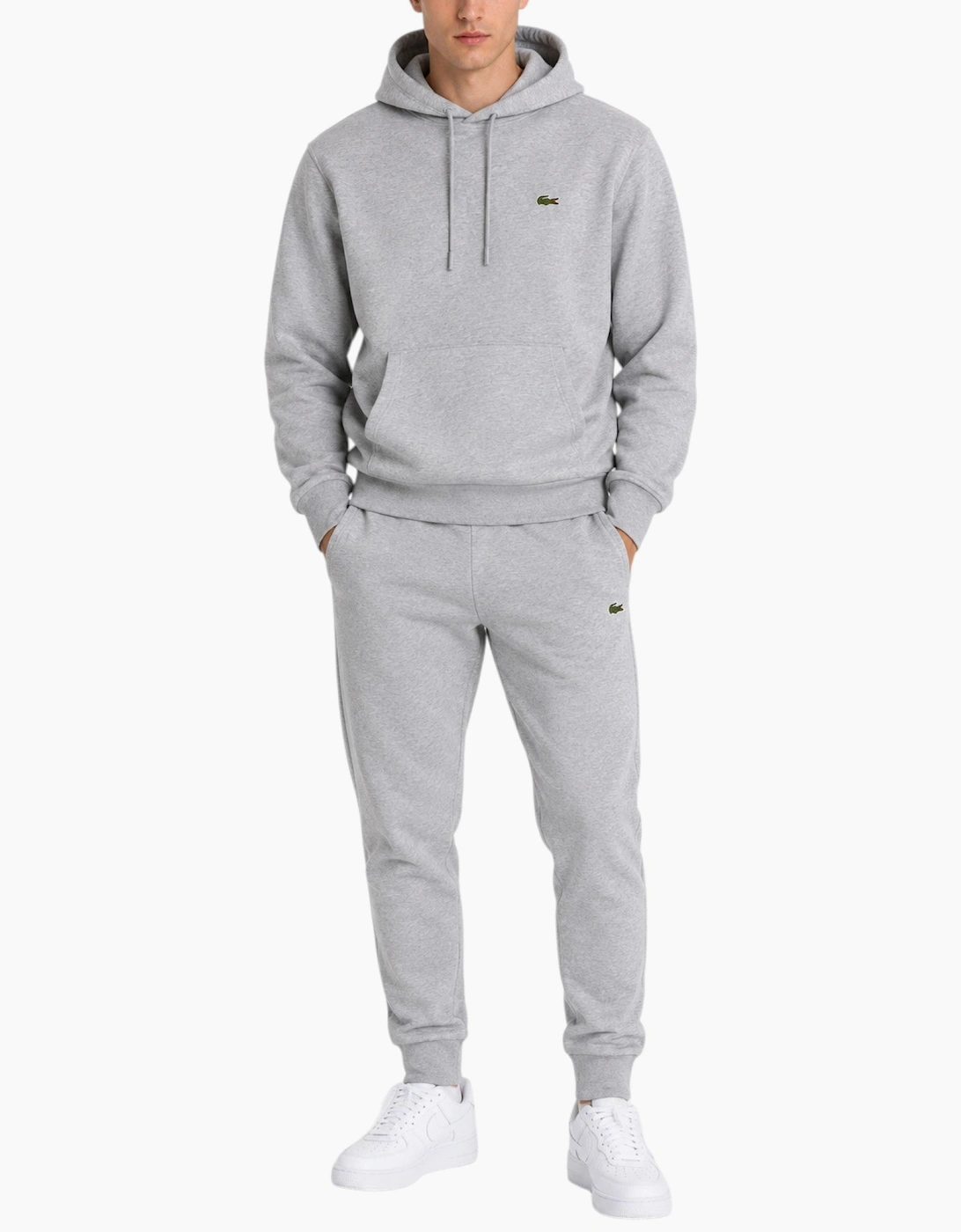 Lacoste Mens Tracksuit  Pullover Hoodie Fleece Jogger Sportswear