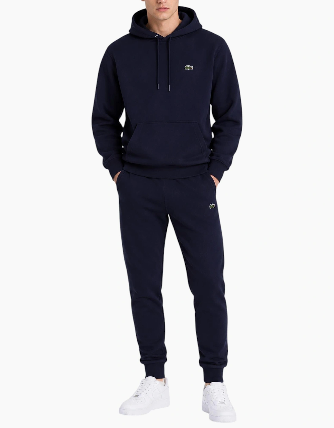 Lacoste Mens Tracksuit  Pullover Hoodie Fleece Jogger Sportswear