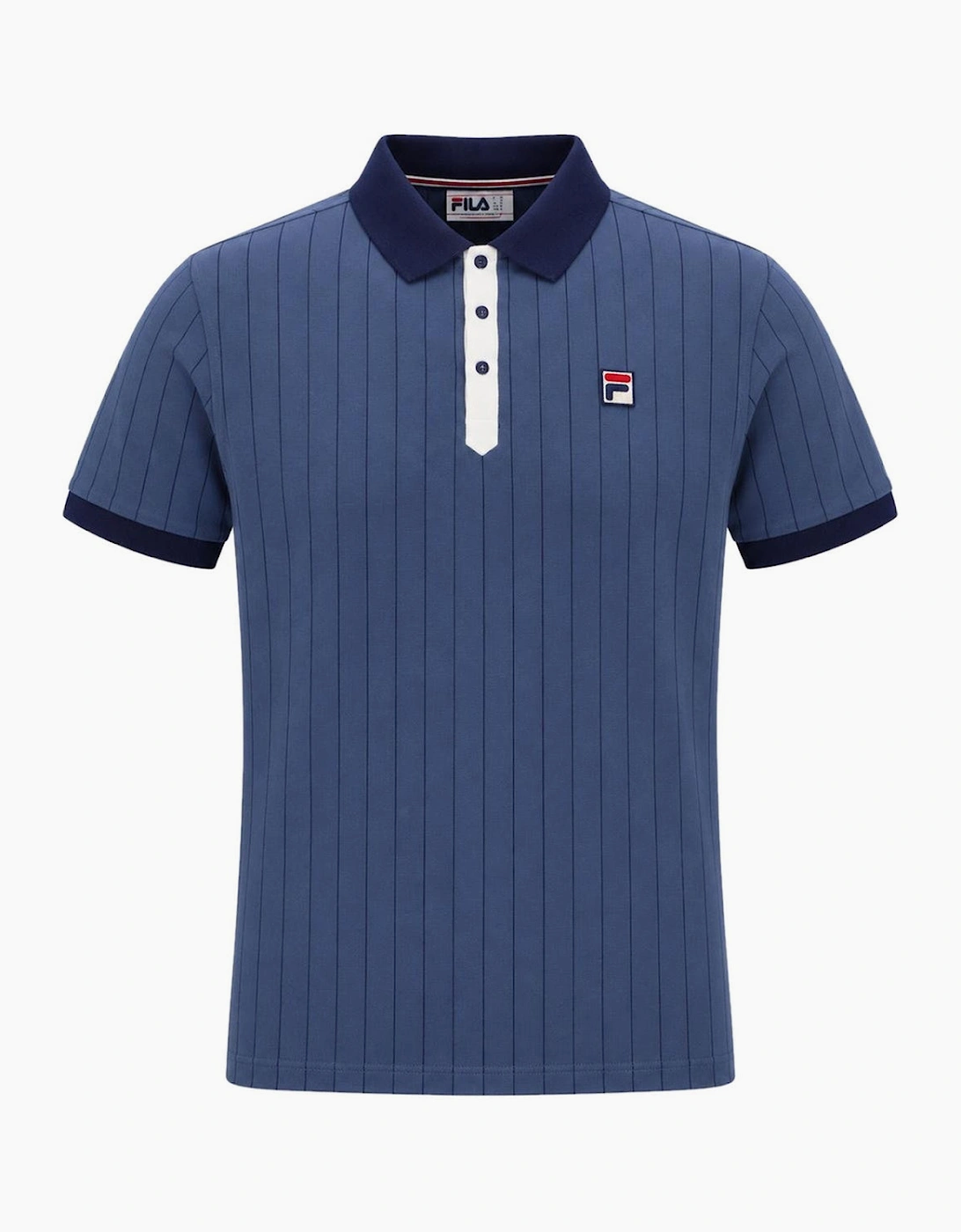 Fila BB1 Classic Striped Polo Shirt Vintage Indigo/Gardenia/Fila Navy