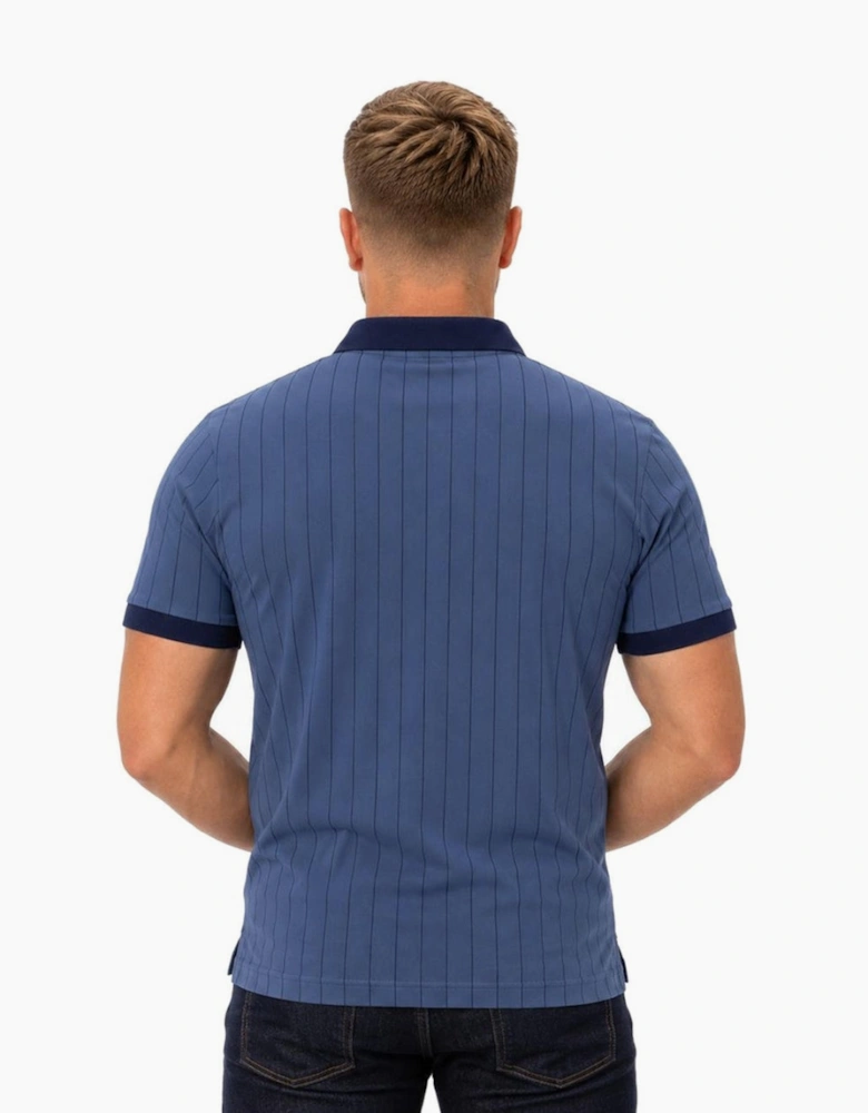 Fila BB1 Classic Striped Polo Shirt Vintage Indigo/Gardenia/Fila Navy