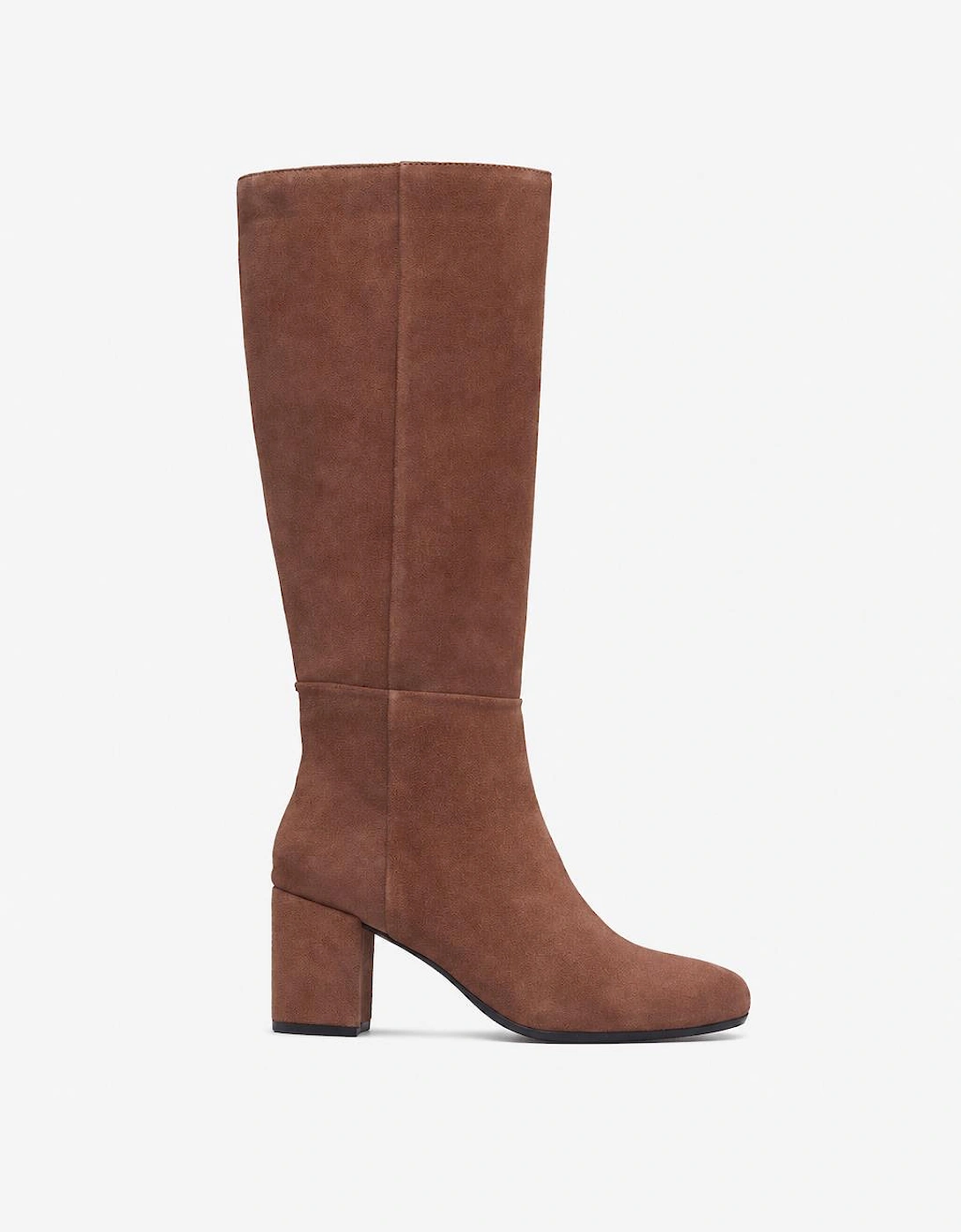 Hush Puppies Oprah Suede Long Boot Womens Tall Boots Light Brown