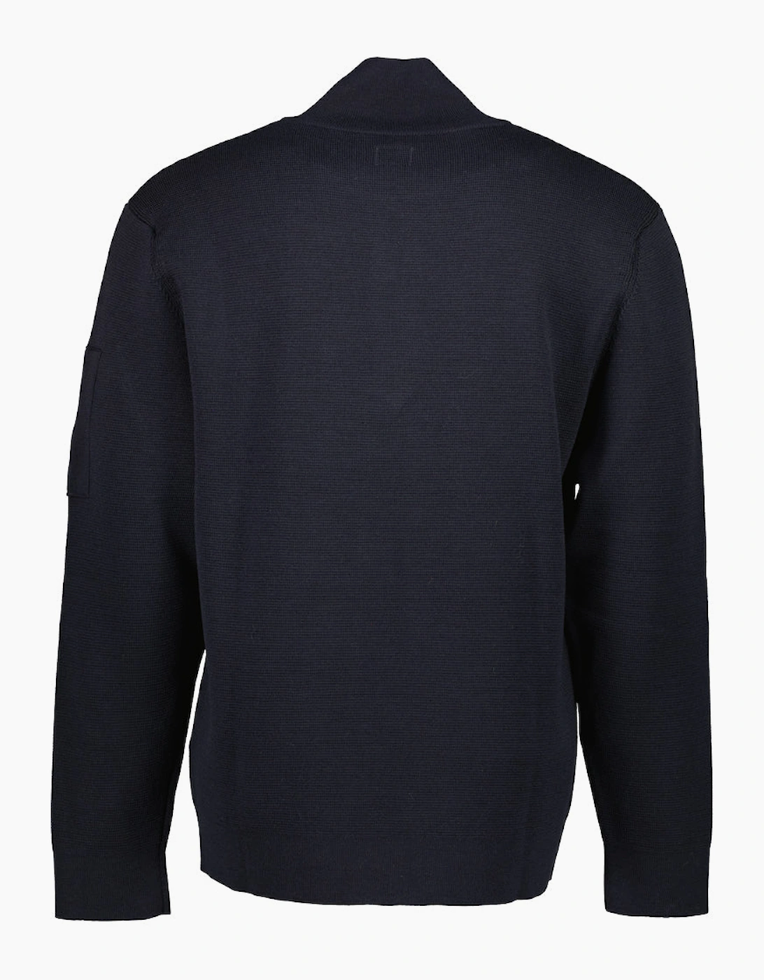 Re-Wool Quarter Zip Lens Knit
