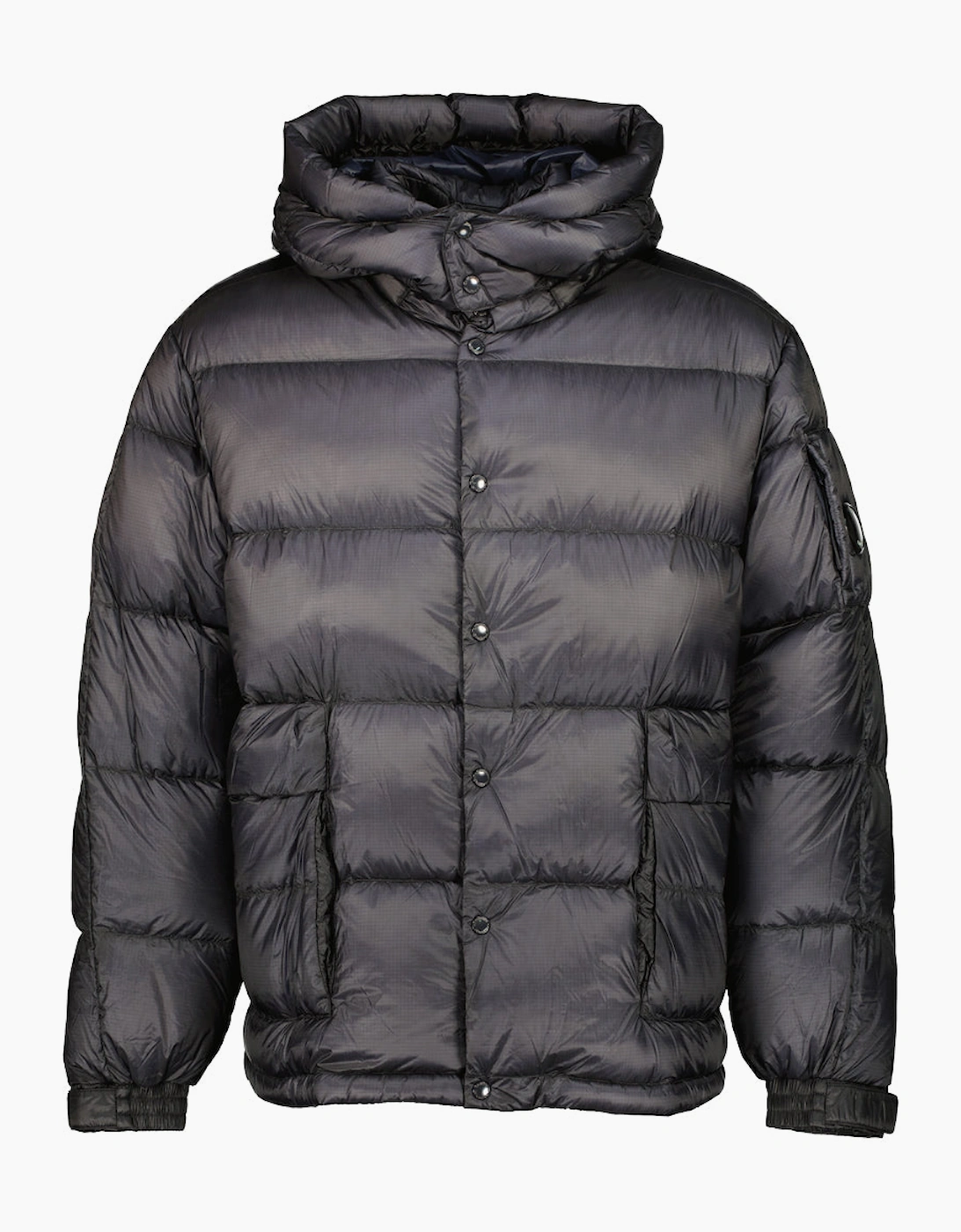 D.D. Shell Hooded Lens Down Jacket