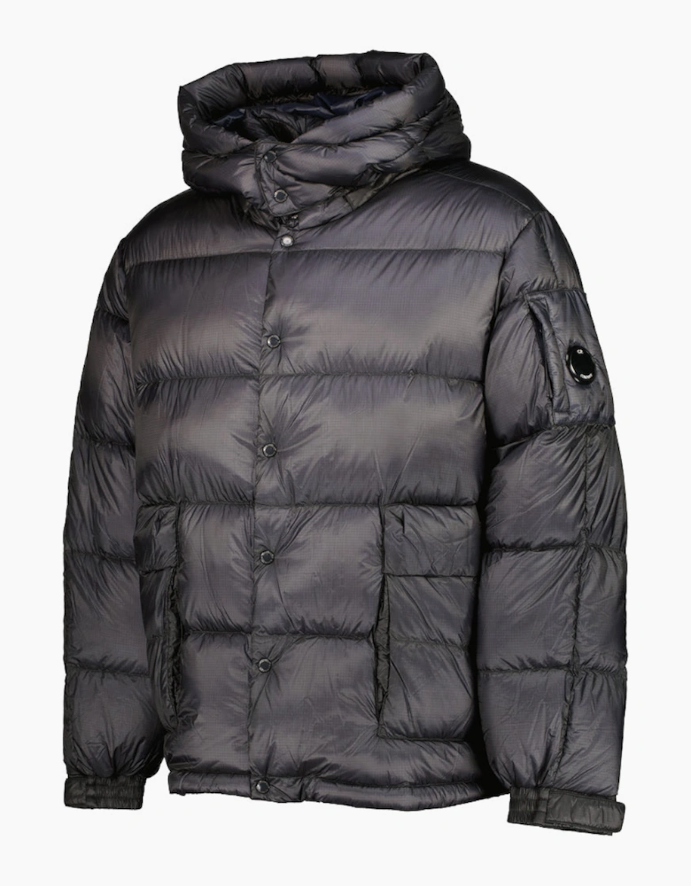 D.D. Shell Hooded Lens Down Jacket