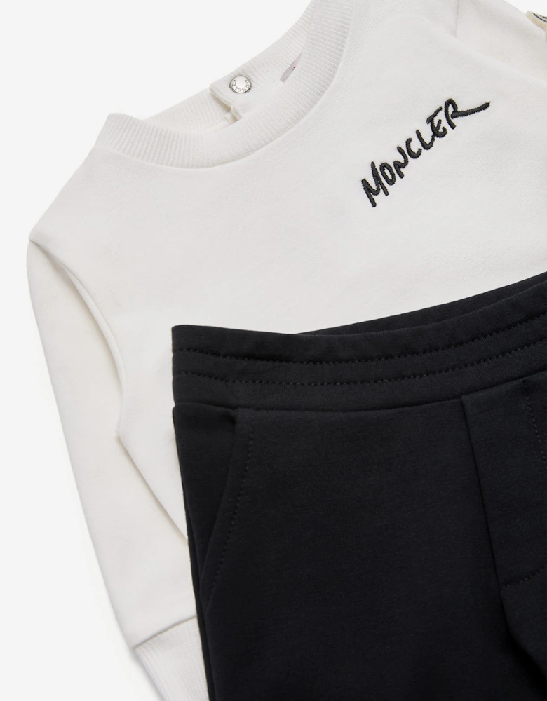 Moncler Enfant Baby Boys Logo Tracksuit in Navy