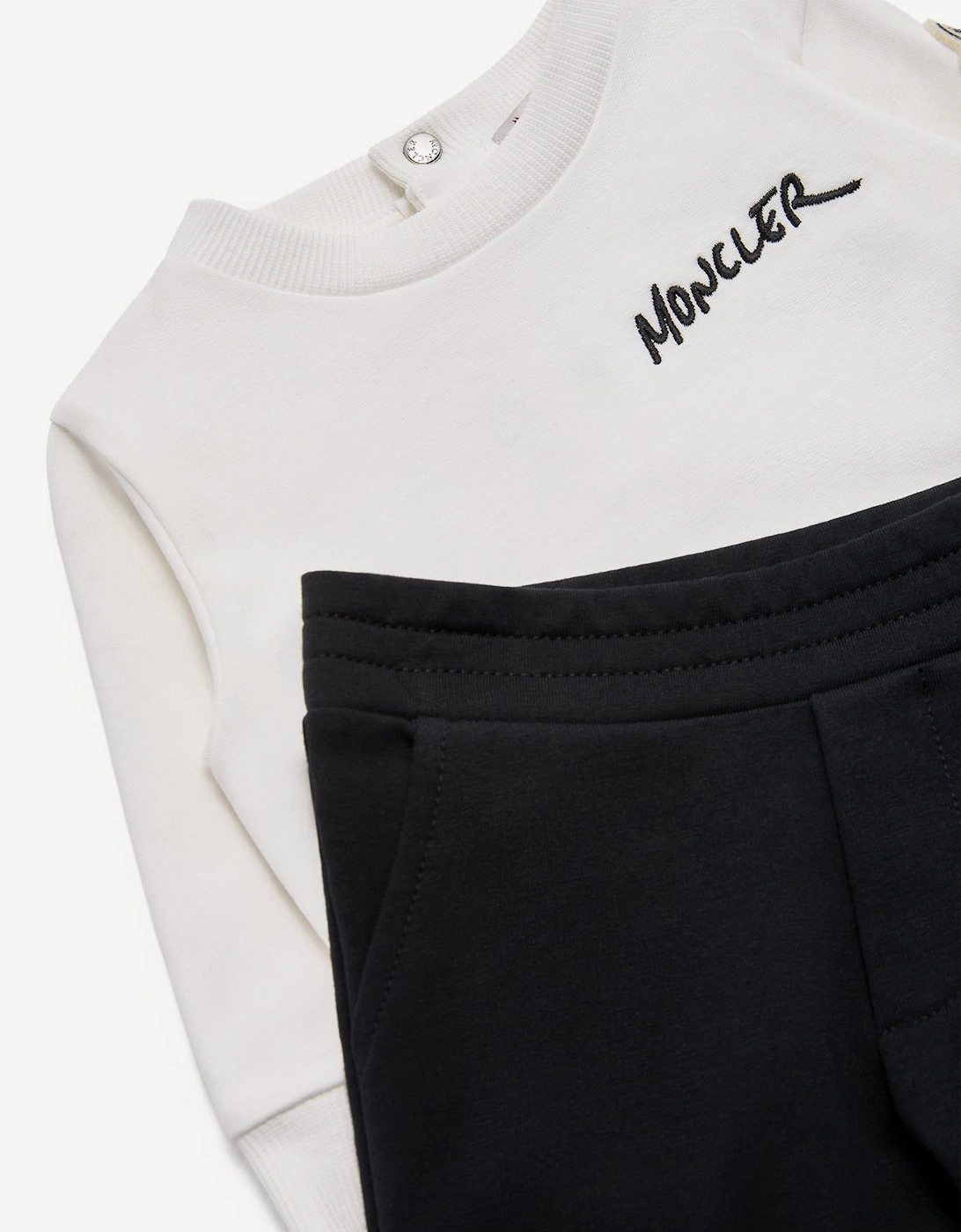 Moncler Enfant Baby Boys Logo Tracksuit in Navy