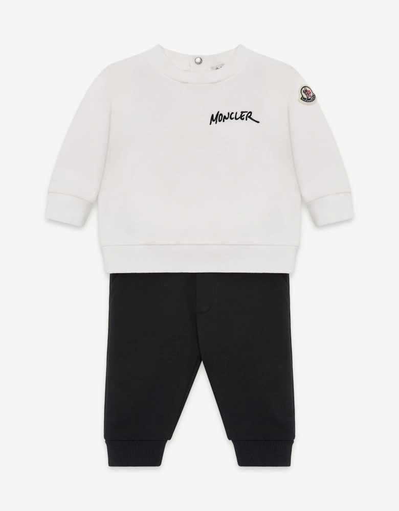 Moncler Enfant Baby Boys Logo Tracksuit in Navy