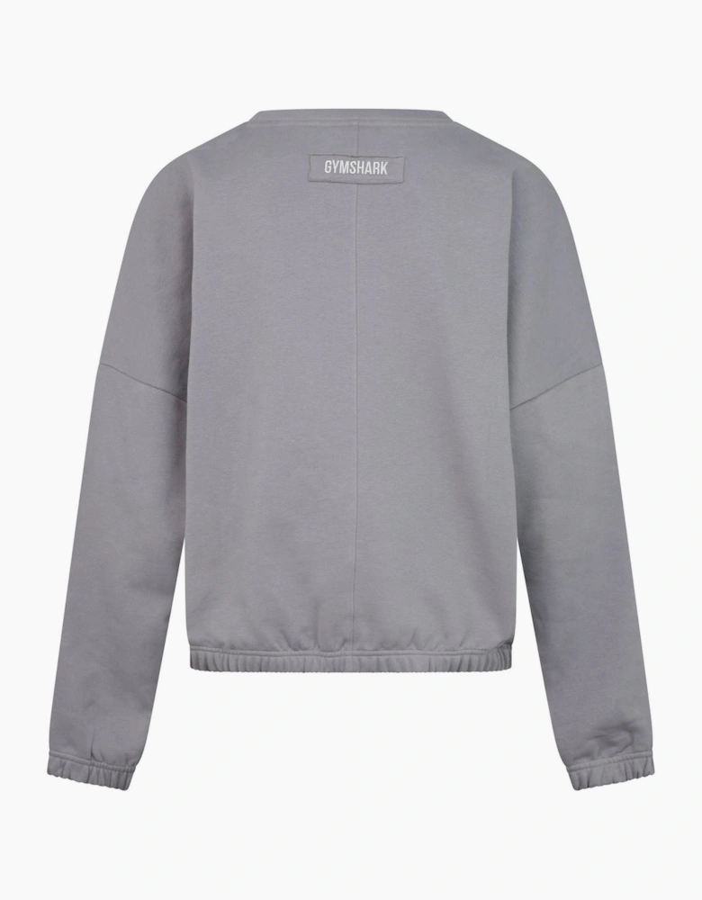 Cotton Fleece Oversized Fit Sweatshirt