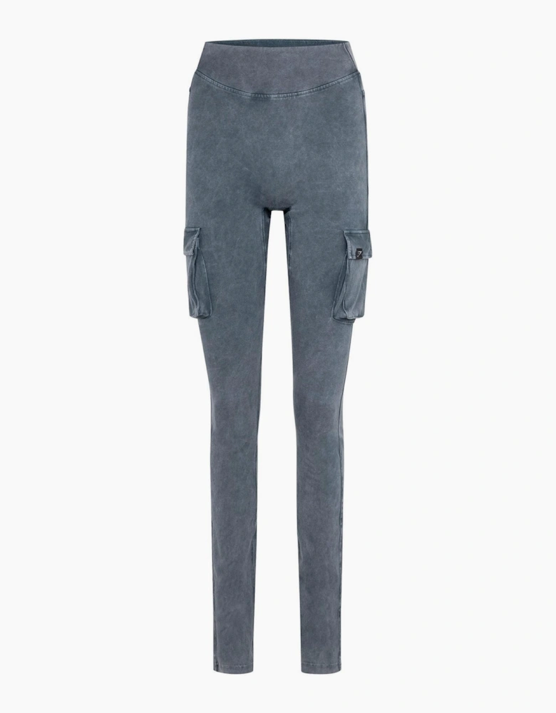 Collegiate Shadow Washed Full Length Leggings
