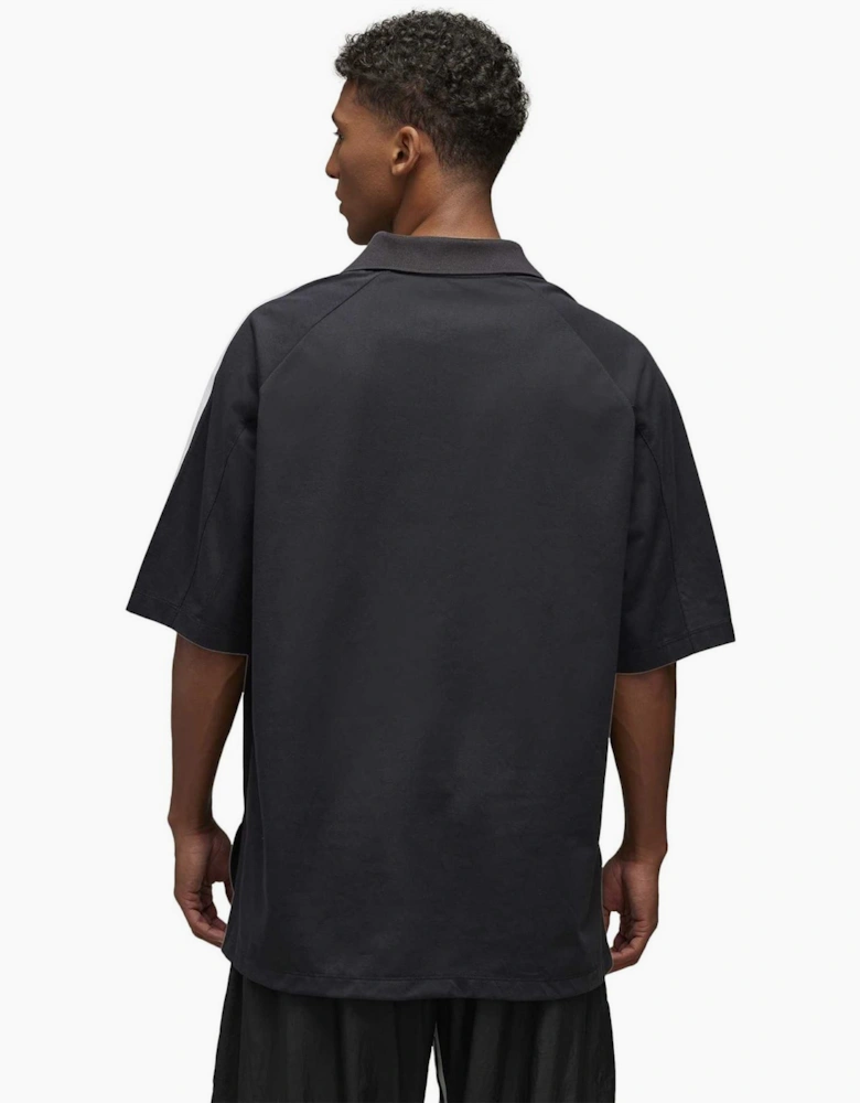 Cut Line Cotton T-Shirt