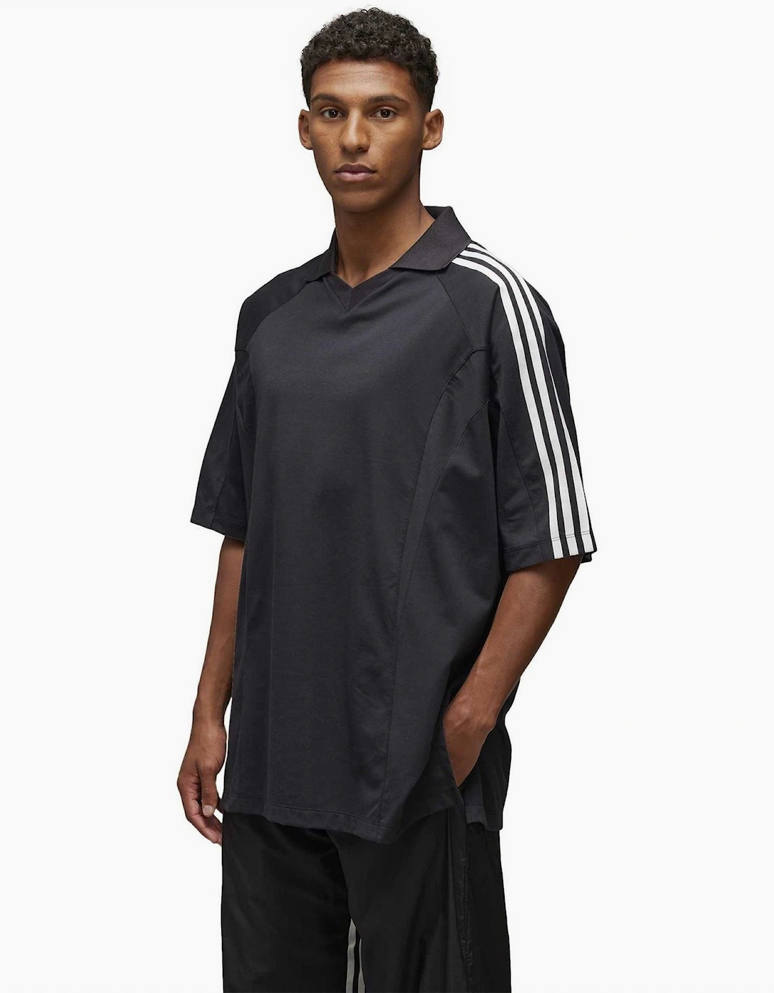Cut Line Cotton T-Shirt