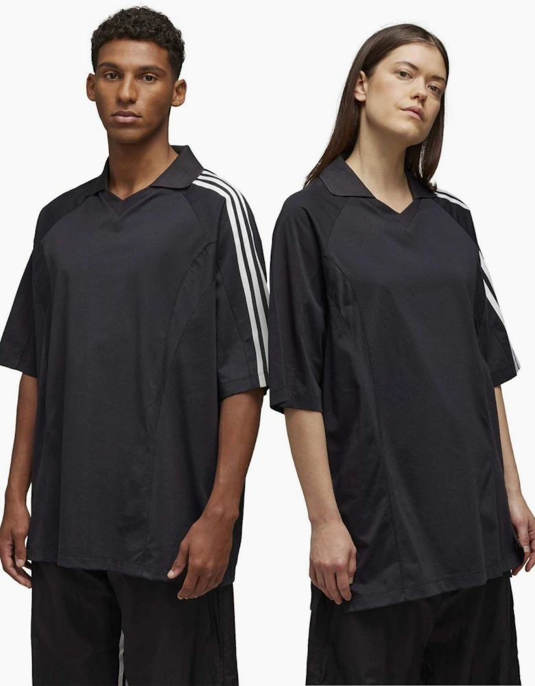Cut Line Cotton T-Shirt