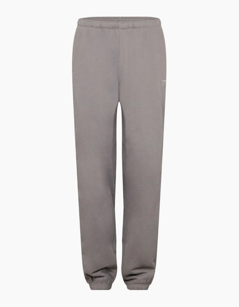 Closed Hem Fleece Cotton Joggers