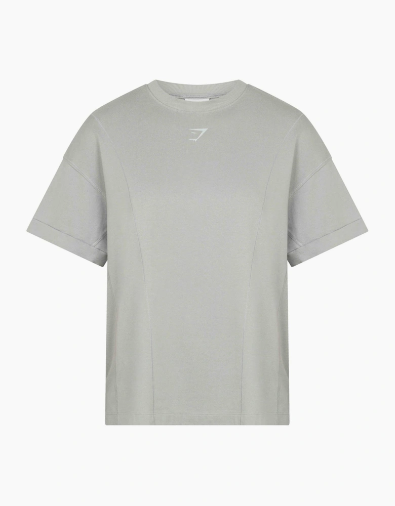 Power Cotton Short Sleeve Oversized Fit T-Shirt