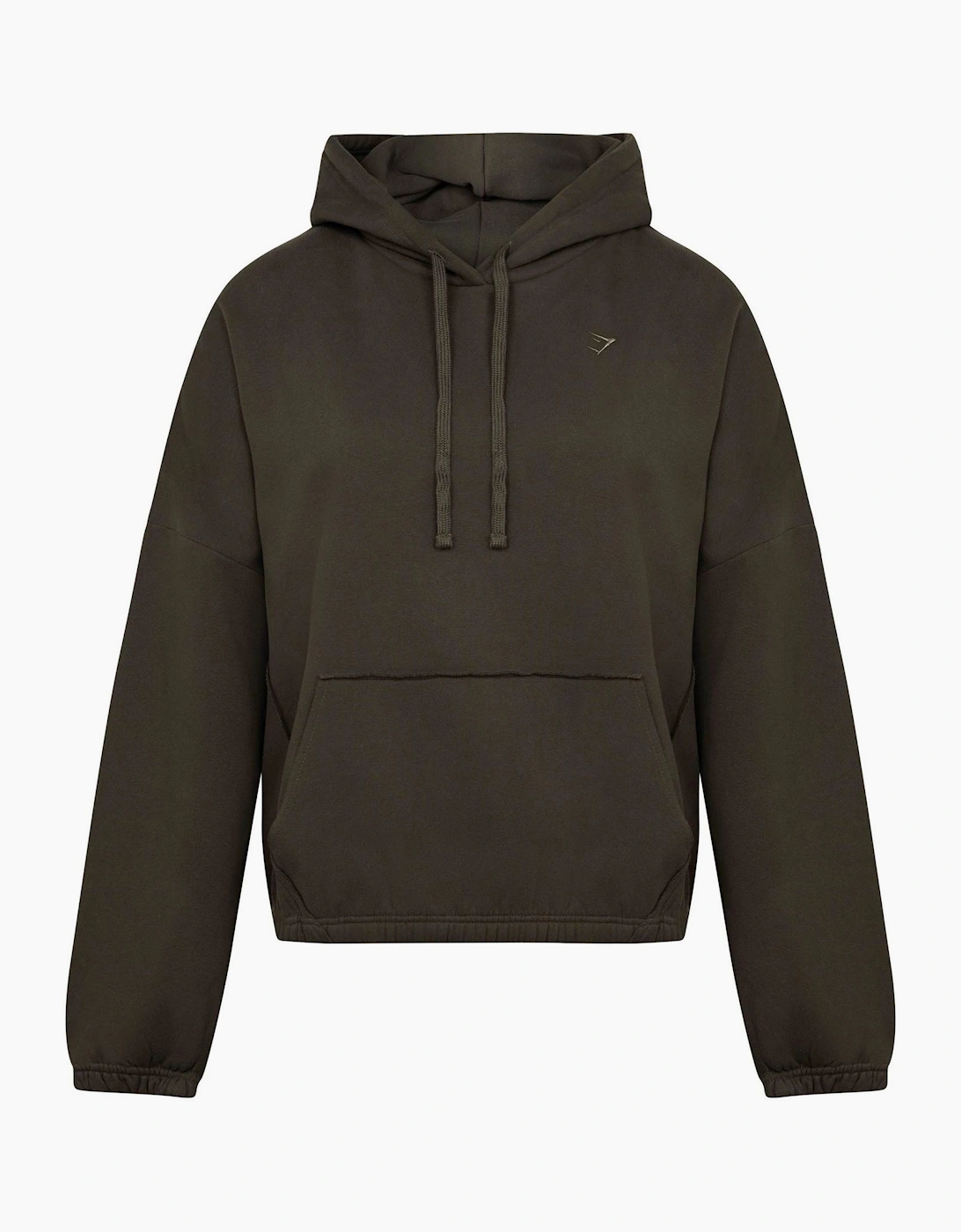 Fleece Cotton Over The Head Oversized Fit Hoodie