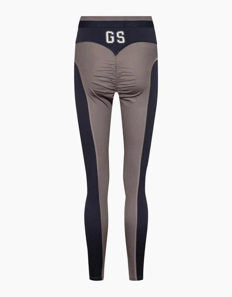 Retro Club High Waisted Slim Fit Leggings