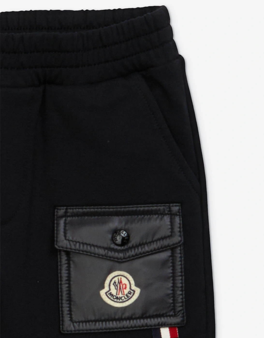 Moncler Enfant Baby Boys Logo Pocket Joggers in Black