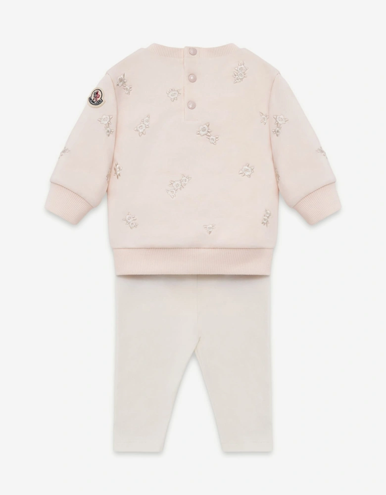 Moncler Enfant Baby Girls Legging Set in Pink