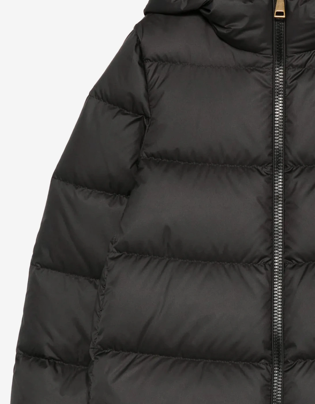 Moncler Enfant Girls Down Padded Beulah Jacket in Black