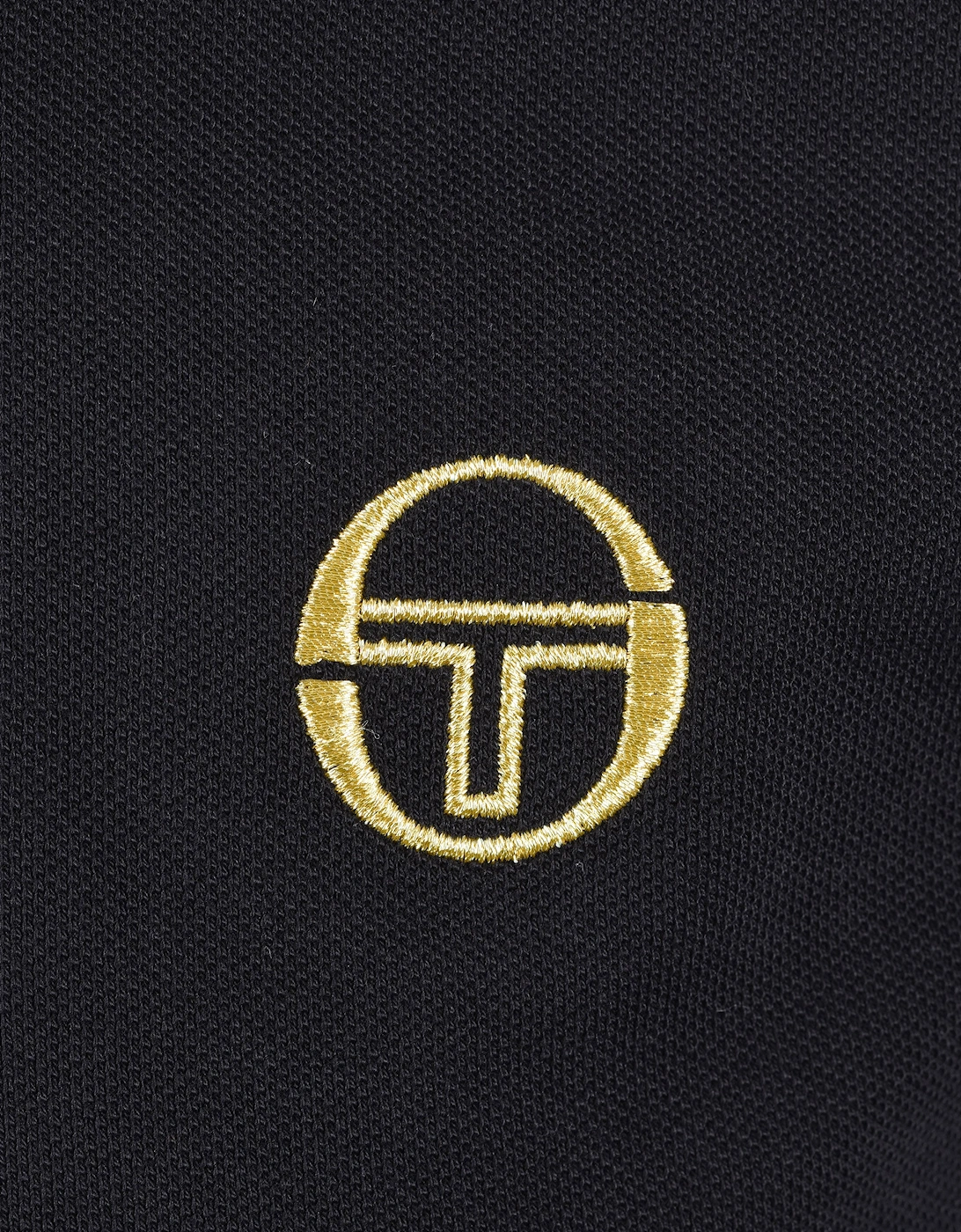 SERGIO TACCHINI CON 020 POLO BLACK/POTTING SOIL/GARDENIA