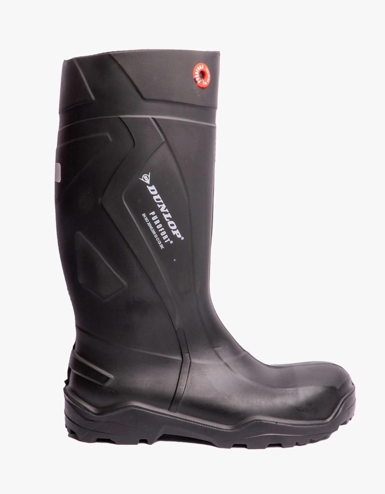 Dunlop PUROFORT+ Mens Waterproof Insulated Safety Wellingtons Black