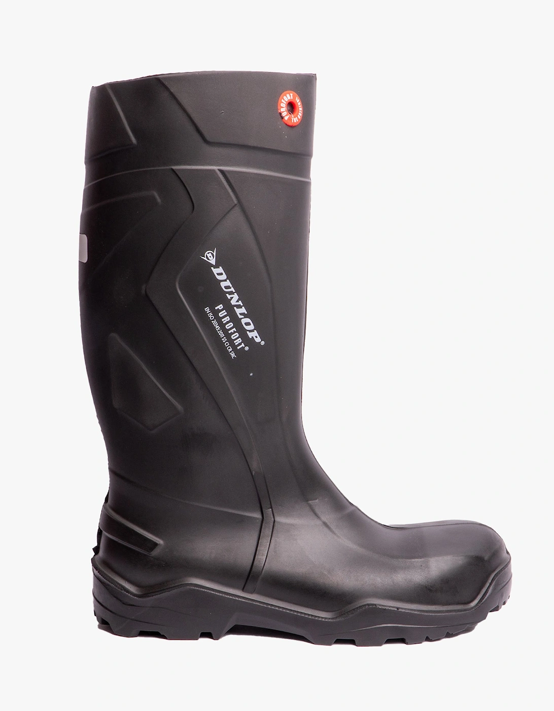 Dunlop PUROFORT+ Mens Waterproof Insulated Safety Wellingtons Black