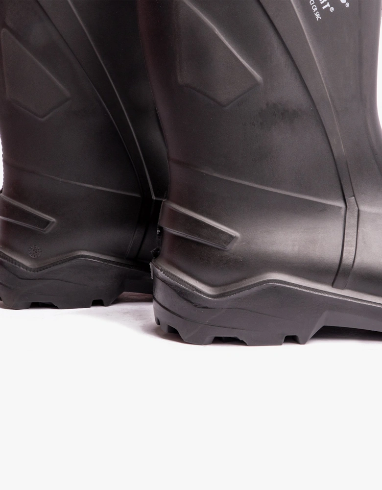 Dunlop PUROFORT+ Mens Waterproof Insulated Safety Wellingtons Black