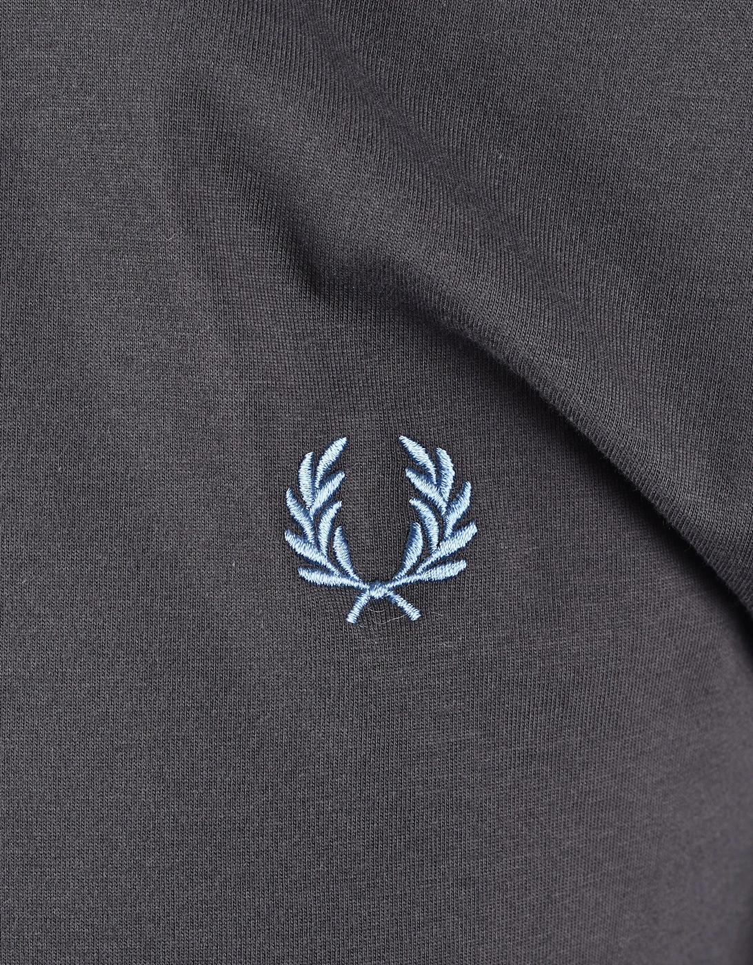 FRED PERRY TWIN TIPPED T-SHIRT ANCHOR GREY/ACE BLUE/SLATE