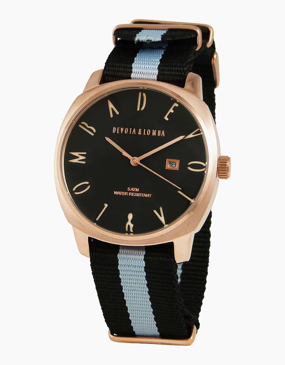 Devota & lomba DL008MSPBK-GR WATCH